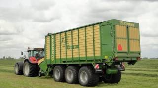 Krone ZX 450 GL Dubbeldoelwagen Trekkerwebnl [upl. by Lesab]