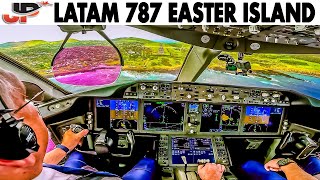 Latam Boeing 787 Cockpit to Easter Island  A321 flights [upl. by Gallard]