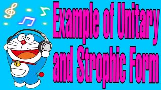 Example song of Unitary and Strophic Form [upl. by Bess218]