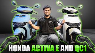 Honda Activa E and QC1 Is Here  Range Features and More Explained [upl. by Newo]