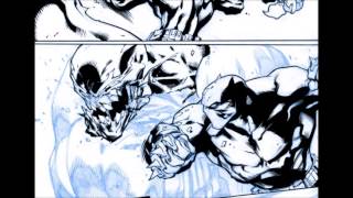 Digital Inks over Joe Madureiras The Ultimates 3 page PART 2 [upl. by Ardnaet865]