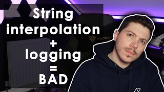 Stop using String Interpolation when Logging in NET [upl. by Zales]