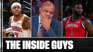 quotThat was embarrassing by the Pelicansquot 👀  Inside the NBA Reacts to Pels vs Warriors  NBA on TNT [upl. by Ailahk]