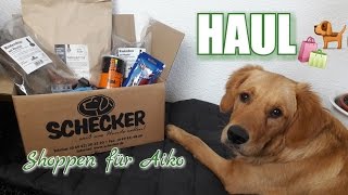 HAUL  Schecker  Shoppen für den Hund [upl. by Dibru]