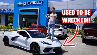 Chevy Dealership INSPECT’S my REBUILT C8 CORVETTE [upl. by Aztiley962]