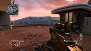 One Vs One Sniping  30  12  black ops 2  PS3  2 [upl. by Kcub]