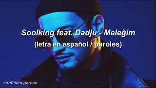 Soolking feat Dadju  Meleğim letra en español y francés [upl. by Abbe]