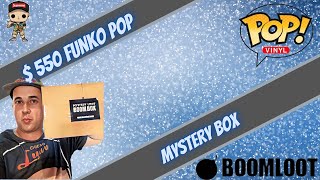 550 BOOMLOOT HUGE FUNKO GRAIL MYSTERY UNBOXING [upl. by Ardni979]