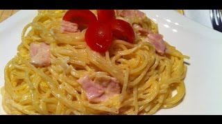 Die Fitness Spaghetti Carbonara  Fitnessrezept [upl. by Leksehcey]