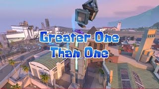 Greater Than One  Cinematic VALORANT Edit [upl. by Ohcirej]