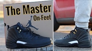 quotThe Masterquot Air Jordan 12 WOn Foot Review [upl. by Eissak]