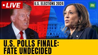 LIVE US Elections 2024 Latest News  Trump Vs Kamala  US Election Polls 2024  US Polls Prediction [upl. by Ahsineg]