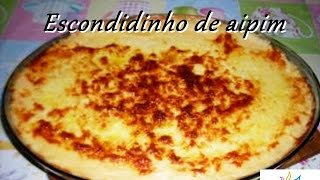 Escondidinho de aipim [upl. by Bazluke]