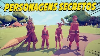 NOVOS PERSONAGENS SECRETOS  Totally Accurate Battle Simulator TABS [upl. by Prince]