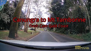 Gold Coast Dash Cam  Canungra to Mount Tamborine [upl. by Prentice]