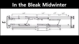 Jacob Collier  In the Bleak Midwinter Transcription [upl. by Tybald]