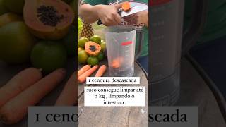 SUCO PARA LIMPAR O INTESTINO 🍹👩‍⚕️ saude intestino suco receitas beneficios fyp shorts [upl. by Kcin33]