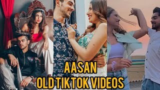 Aasan Old TikTok Videos  Aashna Hegde and Sanket Mehta  Damnfam [upl. by Ellinger]