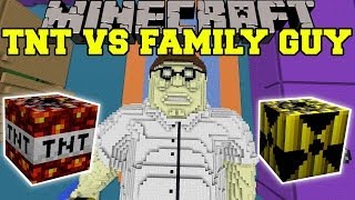 TOO MUCH TNT MOD VS FAMILY GUY  Minecraft Mods Vs Maps SO MANY EXPLOSIONS [upl. by Gerius]