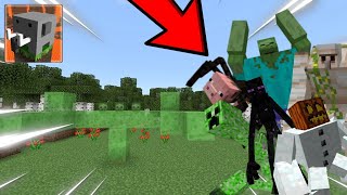 How to Spawn Mutants in Craftsman MUTANT Zombie Iron golem Enderman [upl. by Aleuname]