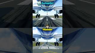 Autopilot VS Human Landing an Airplane Boeing 757 Edition [upl. by Fernyak]