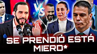 El DISCURSO de Bukele que DESTROZA al Presidente de España y Mexico de un tiro😱 [upl. by Robena]