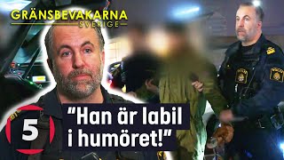 Man på Arlanda reser med en väska FYLLD med vapen  Gränsbevakarna Sverige  Kanal 5 [upl. by Niarbo411]