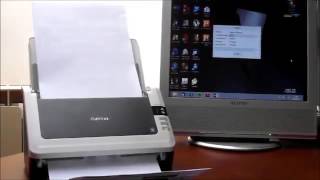 Italian Avision Document Scanner Av176U [upl. by Neelloc]