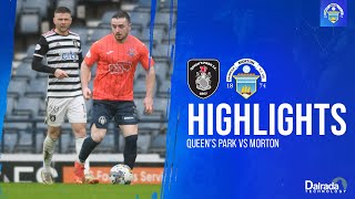 Queens Park vs Greenock Morton  cinch Championship  Match Highlights [upl. by Francois500]