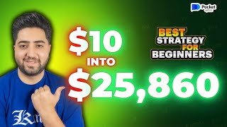 💸🤑 GREAT STRATEGY FOR pocketoption 💵 10 to 25860💵 Live trade pocketoption binaryoptions [upl. by Amick613]