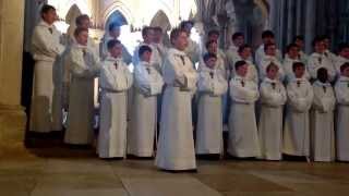 PCCB Vezelay 11062013  15  Augustin H soloist Ave Maria [upl. by Ettevi485]