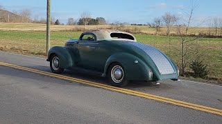 Taking the custom 1938 Ford for a joy ride 💨 [upl. by Rahr]