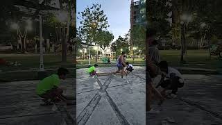 Tinikling danceFilipino folk dancetinikling flow dance practiceshorts [upl. by Annaek]