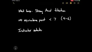 Explain how to choose the appropriate acidbase indicator for the titration of a weak base with a s… [upl. by Carlie]