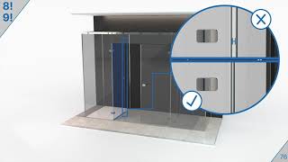 VIDEO INSTALACIÓN DUSCHOLUX System 210 [upl. by Euqinwahs786]