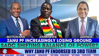 Mnangagwas regional desperation ZANU slowly losing ground in SADC [upl. by Olegnaid]