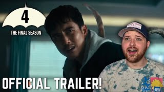 The Umbrella Academy Final Season Official Trailer Reaction [upl. by Amla133]