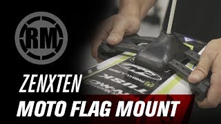 ZenXTen Universal Motorcycle Flag Mount [upl. by Gillead]