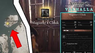 quotMagisters Cloakquot Superior Cloak Location Guide  Assassins Creed Valhalla [upl. by Moishe]