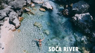 RAFTING AND CANYONING THE SOCA RIVER  SLOVENIA [upl. by Featherstone]