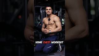 ✅Home Chest Workout🥵🔥 shorts paidpromotion [upl. by Anelet]