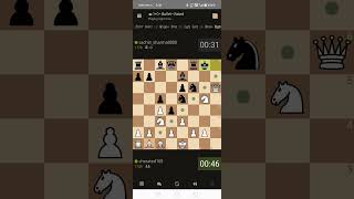 22 move checkmatevant kruijs opening damianos knight mate chessted [upl. by Aikem]