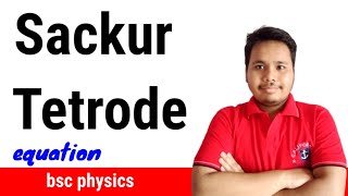 sackur tetrode equation  sackur tetrode equation derivation [upl. by Virgina]