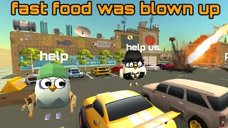 Fast food was blown up  Funny moments in Chicken Gun [upl. by Ri]