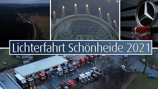 Lichterfahrt Schönheide  Talsperre Eibenstock  Stützengrün 2021  DJI Drohne  Sony  4K [upl. by Sanchez]