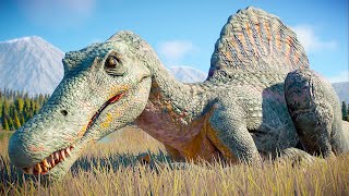 New Tek Rex in Battle with All Dinosaurs of Arbs  Animal Revolt Battle Simulator [upl. by Aicnelav482]