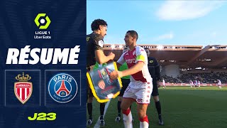 AS MONACO  PARIS SAINTGERMAIN 3  1  Résumé  ASM  PSG  20222023 [upl. by Mychal]