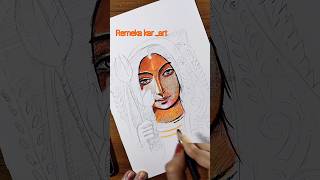 Wait for the final look 😍shorts art trending tutorial colouring maadurga trending viralvideo [upl. by Gnah]