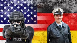 American Police VS German Police feat GZUZ [upl. by Tteltrab]