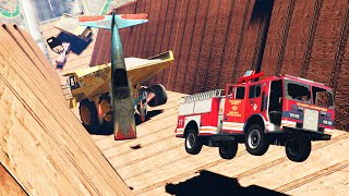 WORLDS BIGGEST AVALANCHE GTA 5 Funny Moments [upl. by Ayaladnot]